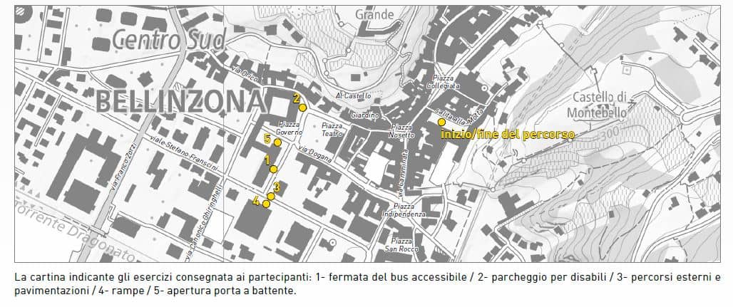 Muoversi in sedia a rotelle_percorso Muoversi in sedia a rotelle_percorso